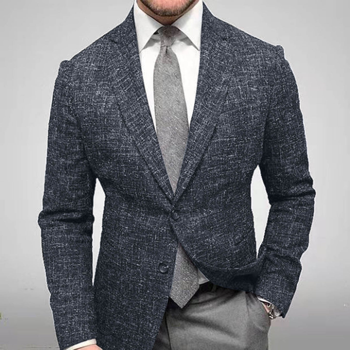 Image of Ken | Men's Slim Fit Notch Lapel Jacket