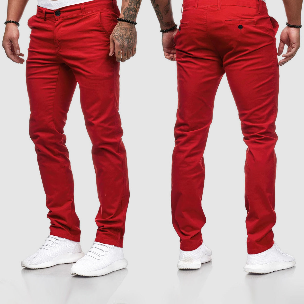Image of Kendall | Men's Slim-Fit Chino Pants