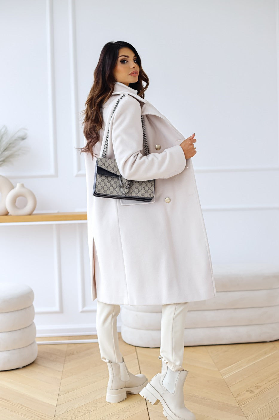 Image of Kendra | Women's Double-Breasted Coat