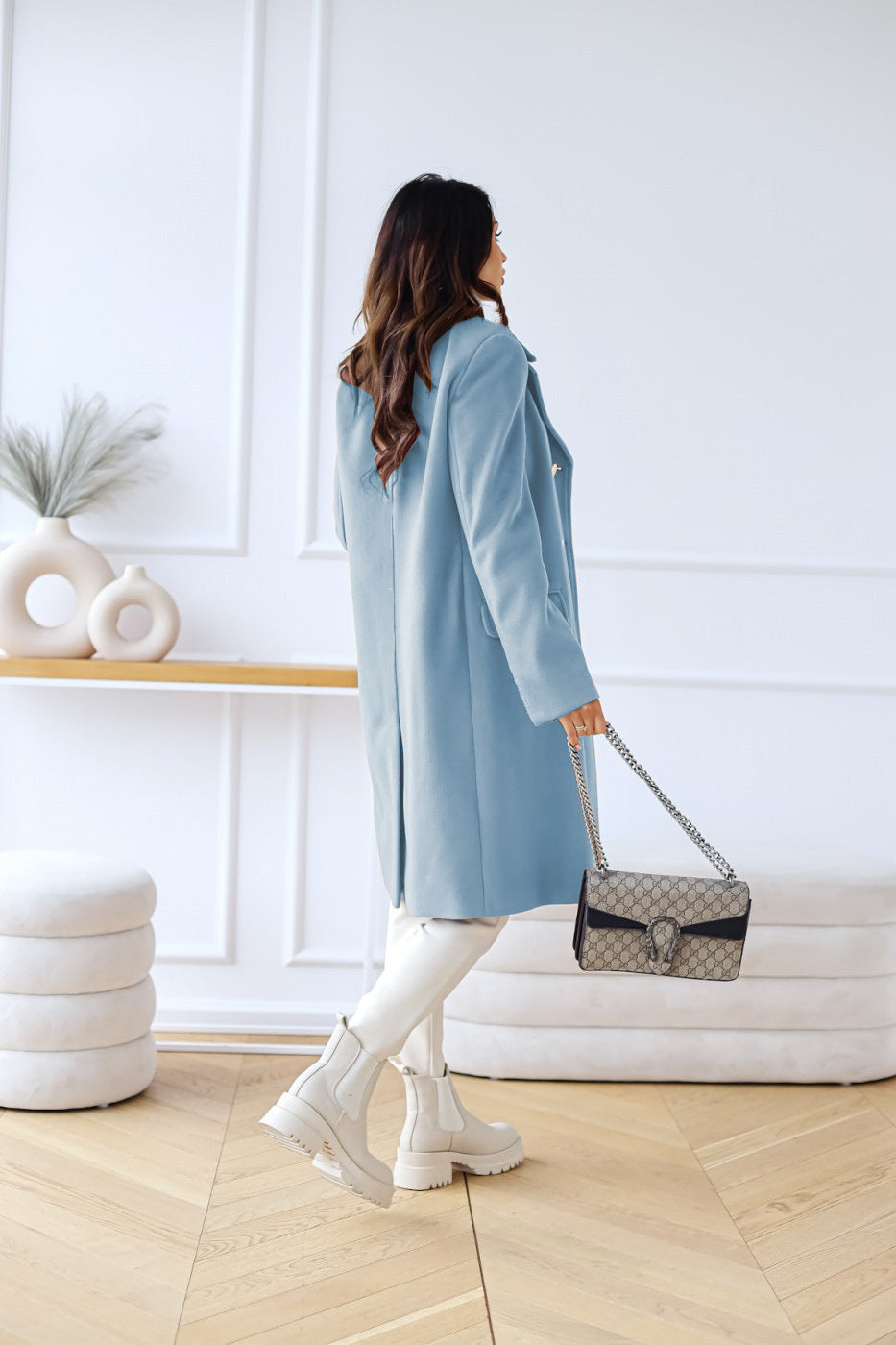 Image of Kendra | Women's Double-Breasted Coat