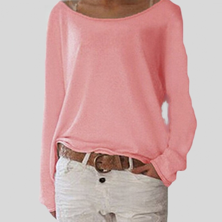 Image of Kendra | Women's Relaxed Fit Long Sleeve Sweater