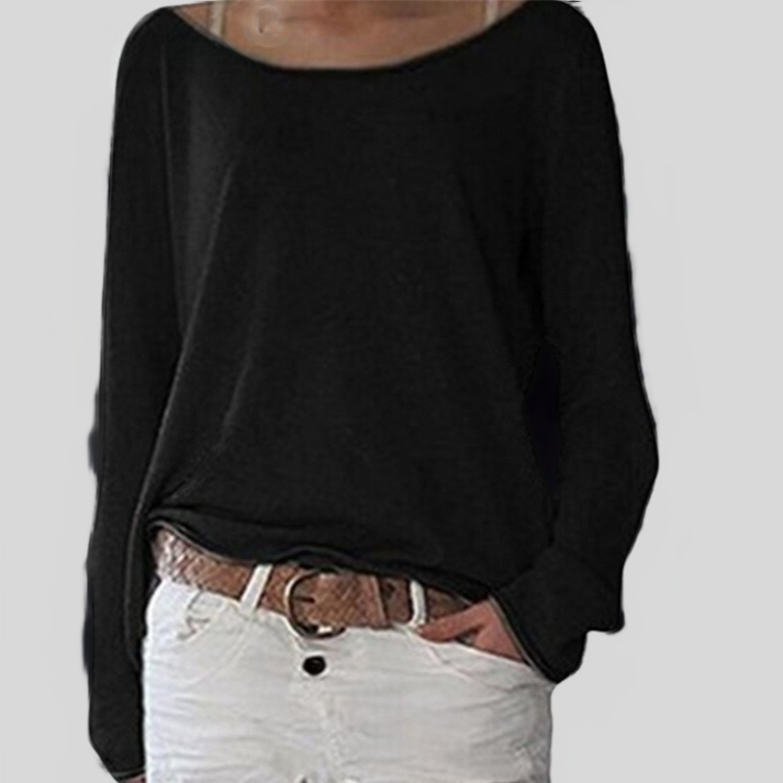 Image of Kendra | Women's Relaxed Fit Long Sleeve Sweater