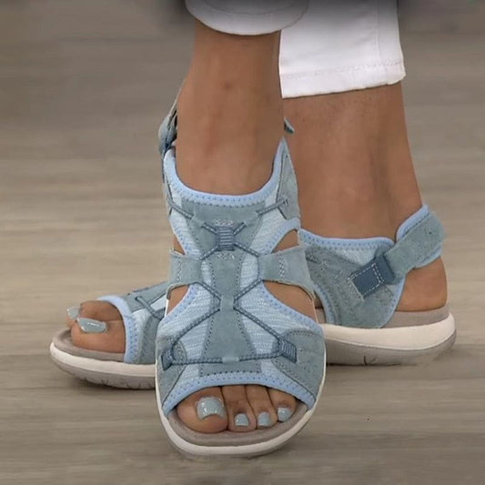 Image of Kiara | Women's Open Toe Adjustable Strap Sandals
