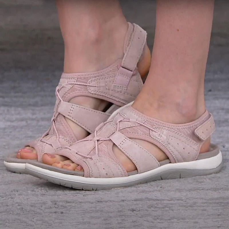 Image of Kiara | Women's Open Toe Adjustable Strap Sandals