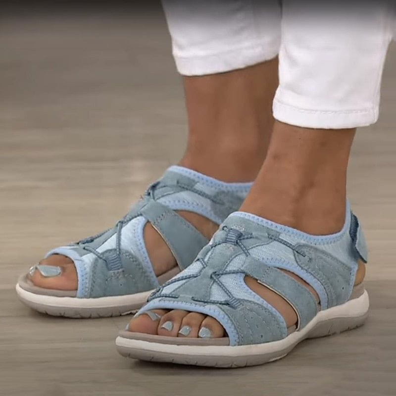 Image of Kiara | Women's Open Toe Adjustable Strap Sandals