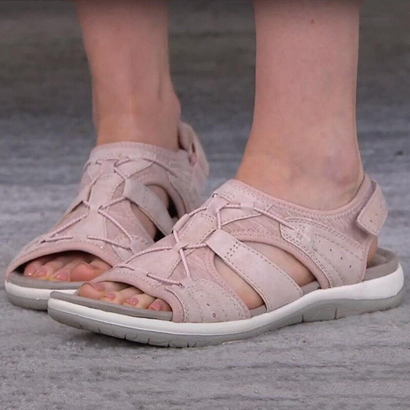 Image of Kiara | Women's Open Toe Adjustable Strap Sandals