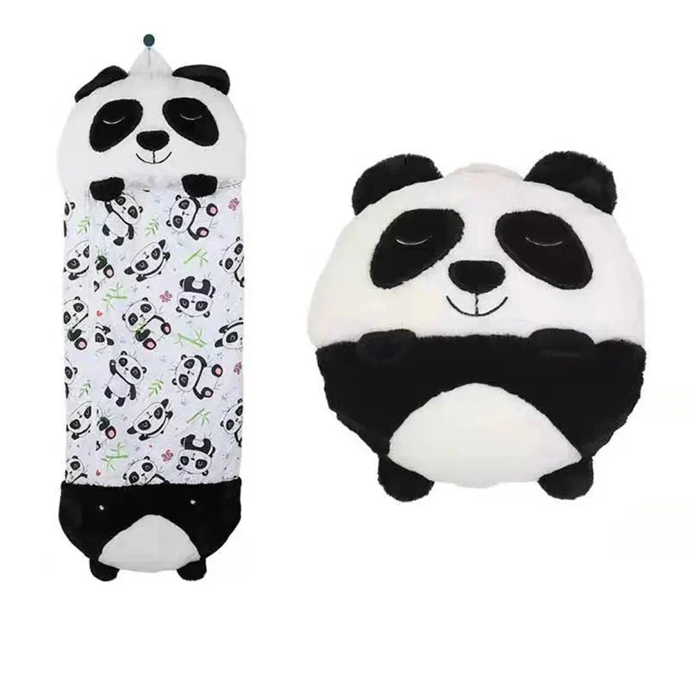Kids' 2-in-1 Sleeping Bag & Cuddle Toy