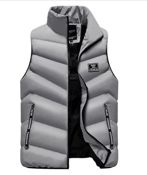 Image of Kieran | Men's Puffer Zip Up Vest