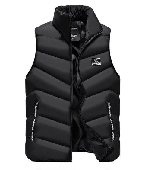 Image of Kieran | Men's Puffer Zip Up Vest