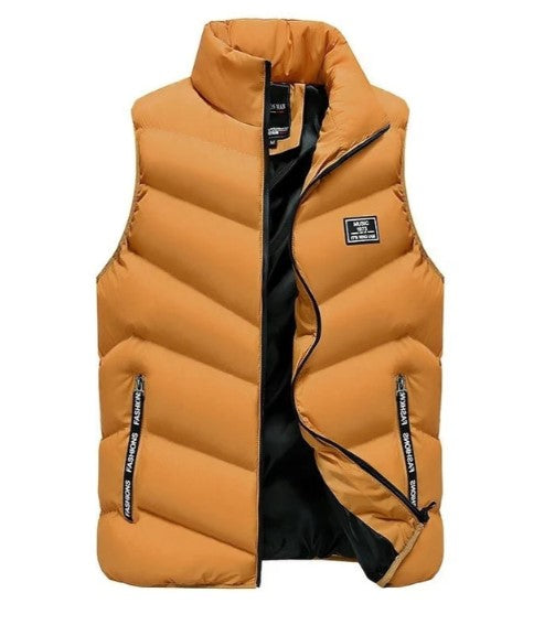 Image of Kieran | Men's Puffer Zip Up Vest