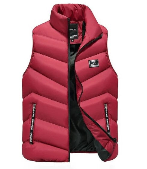 Image of Kieran | Men's Puffer Zip Up Vest