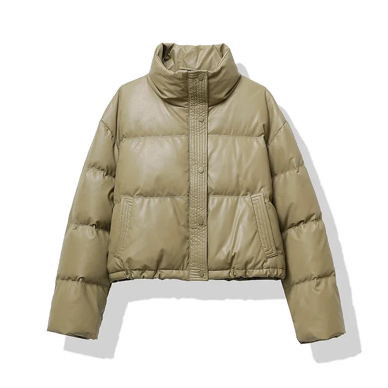 Image of Kimberly | Women's Cropped Puffer Jacket