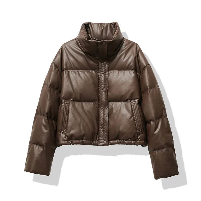 Image of Kimberly | Women's Cropped Puffer Jacket