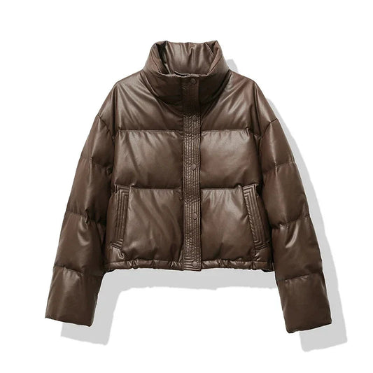 Image of Kimberly | Women's Cropped Puffer Jacket