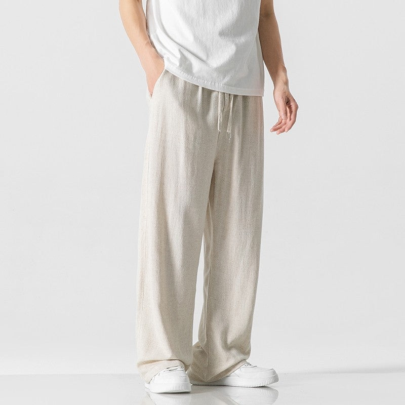 Image of Kirk | Men's Wide Leg Drawstring Pants
