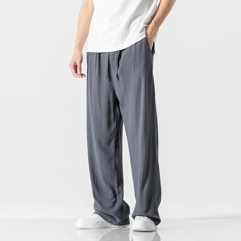 Image of Kirk | Men's Wide Leg Drawstring Pants