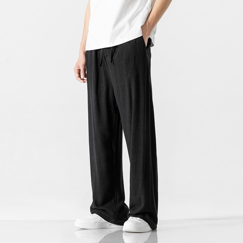 Image of Kirk | Men's Wide Leg Drawstring Pants
