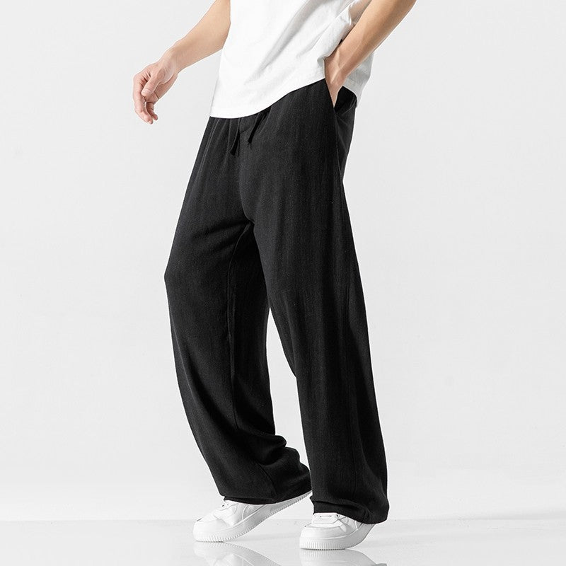 Image of Kirk | Men's Wide Leg Drawstring Pants
