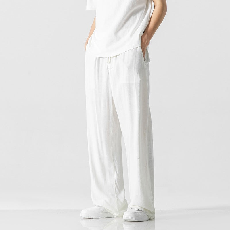 Image of Kirk | Men's Wide Leg Drawstring Pants