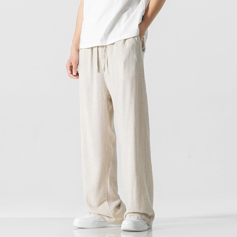 Image of Kirk | Men's Wide Leg Drawstring Pants