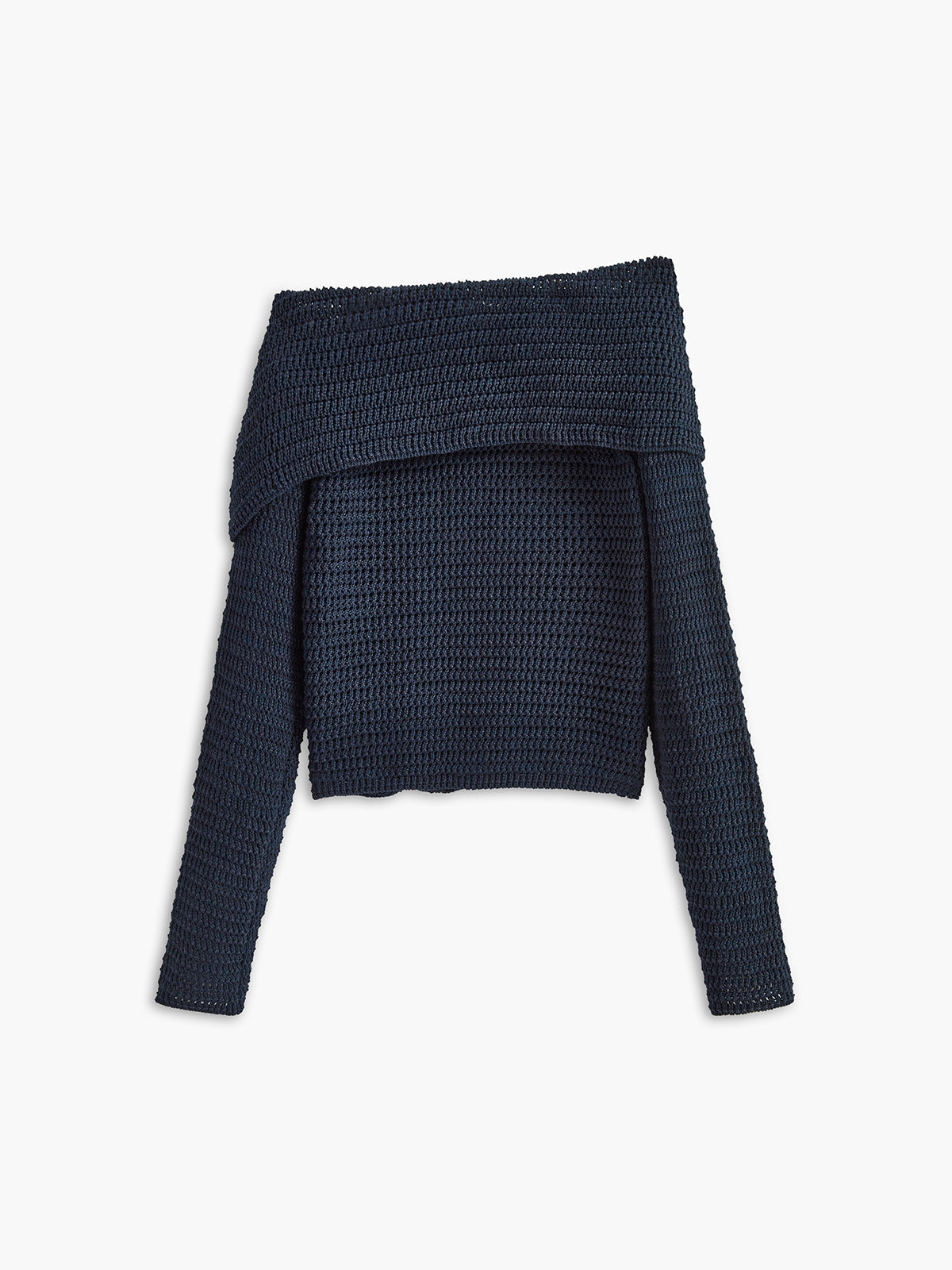 Image of Kristen | Women's Off-the-Shoulder Fitted Sweater