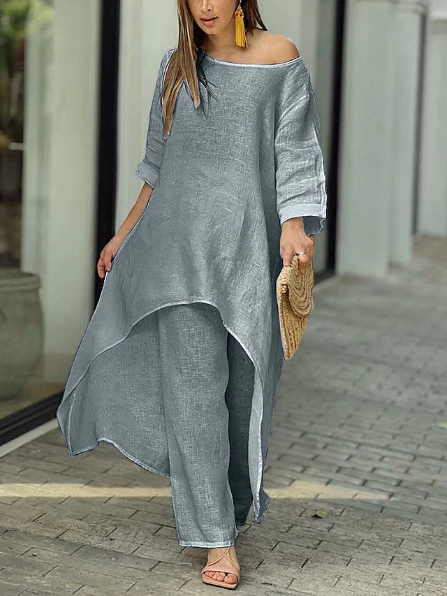 Image of Kristin | Women's Flowy Two-Piece Set