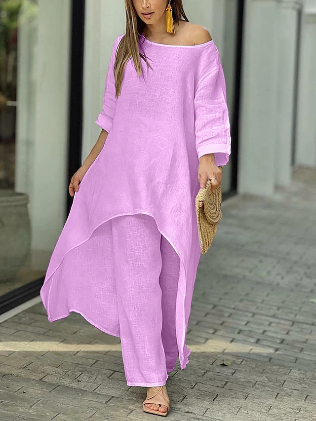 Image of Kristin | Women's Flowy Two-Piece Set