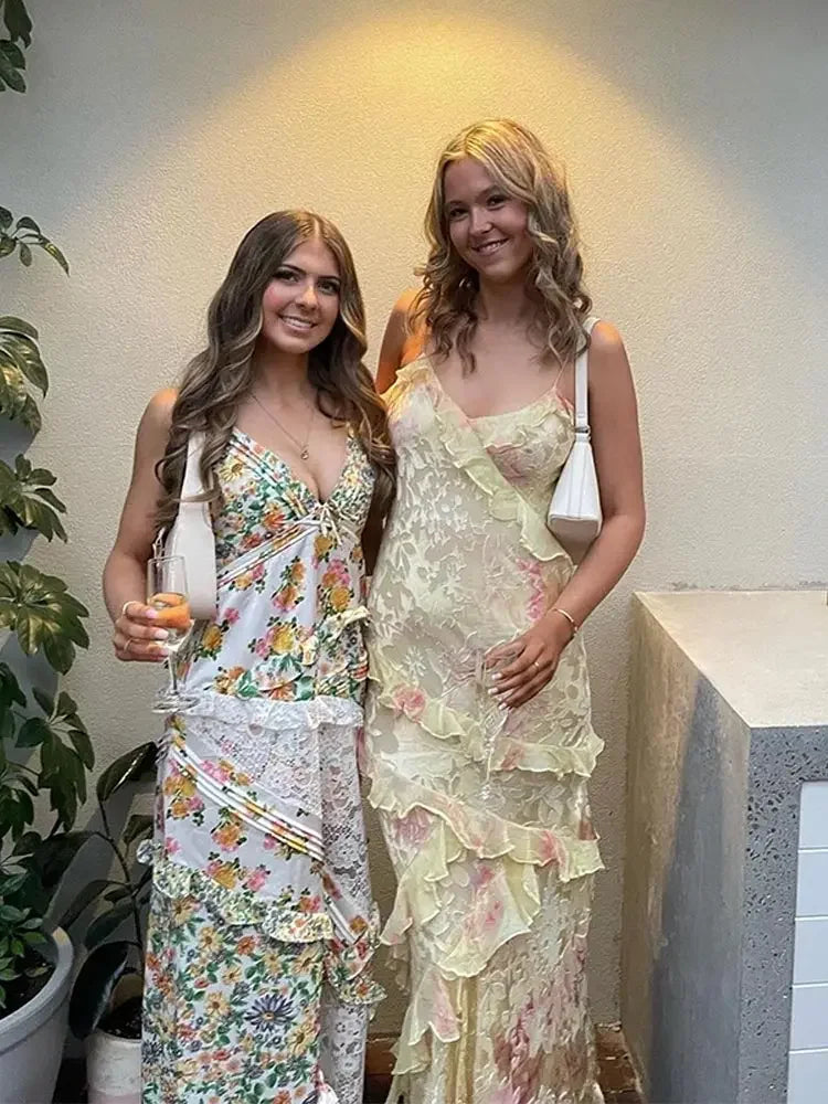 Image of Kyla | Women's Spaghetti Strap Maxi Dress