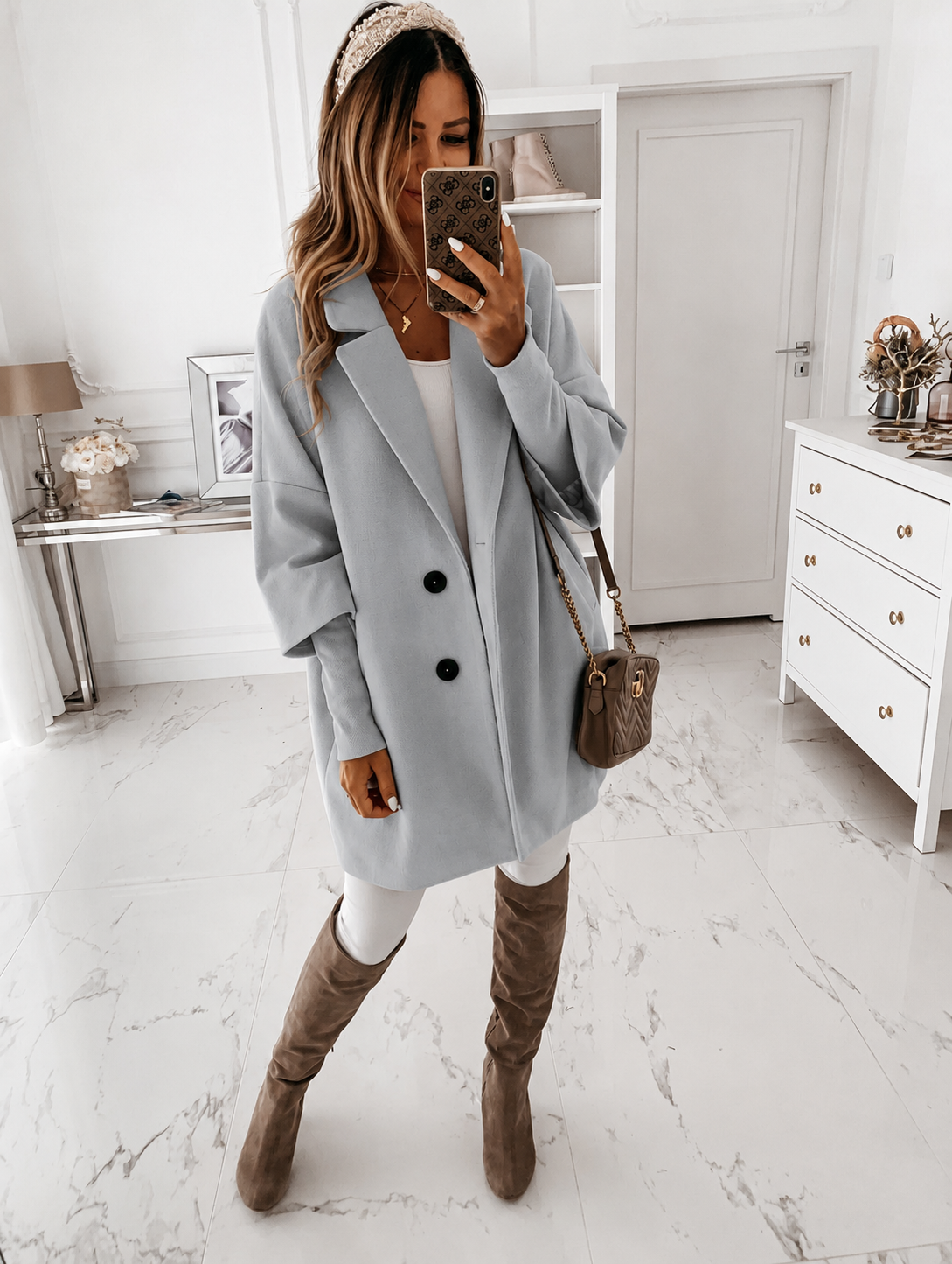 Lana | Women's Oversized Coat - Image 1