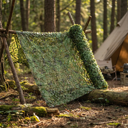 Large Camouflage Mesh Roll