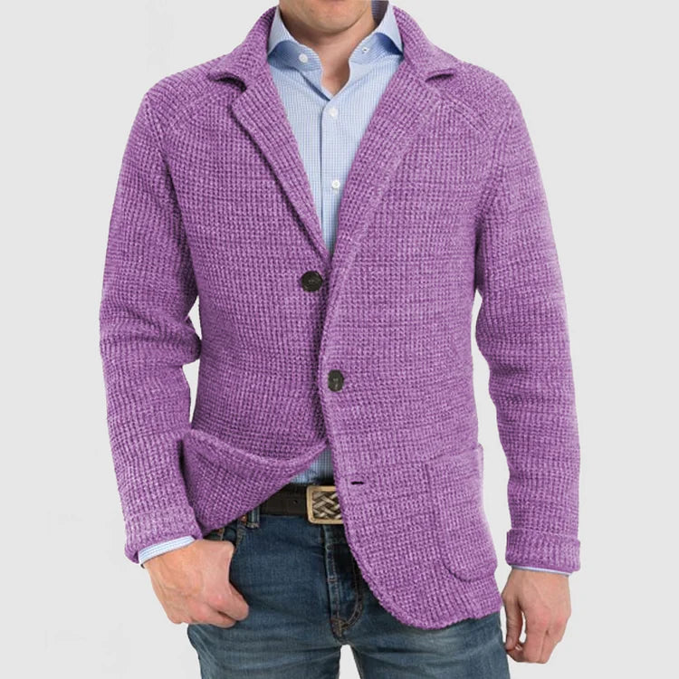 Image of Laurence | Men's Knit Casual Blazer