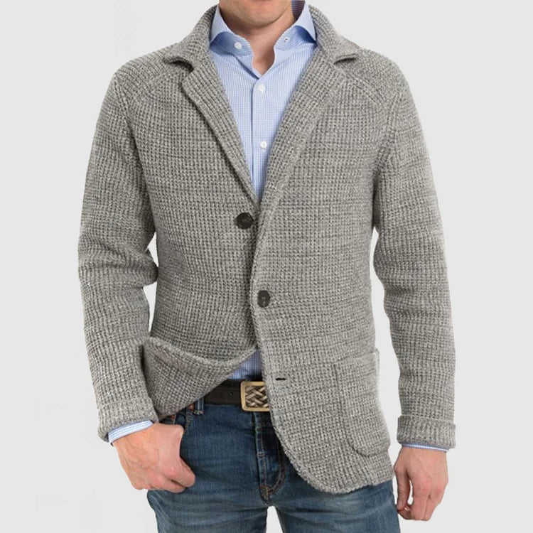 Image of Laurence | Men's Knit Casual Blazer