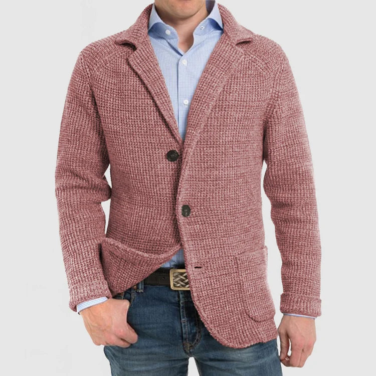 Image of Laurence | Men's Knit Casual Blazer