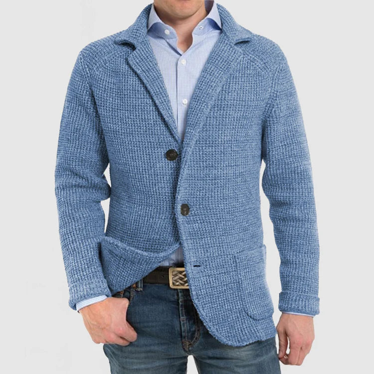 Image of Laurence | Men's Knit Casual Blazer