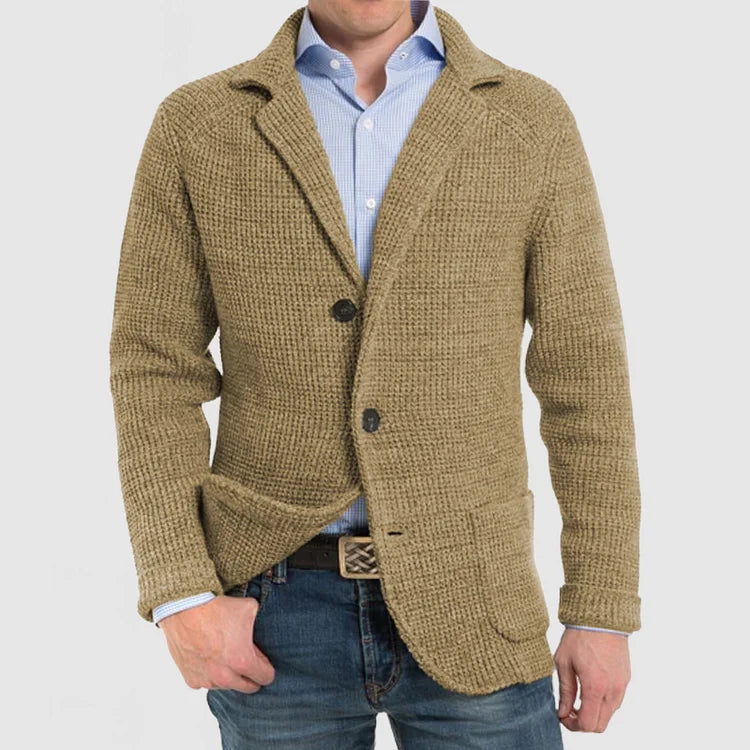 Image of Laurence | Men's Knit Casual Blazer