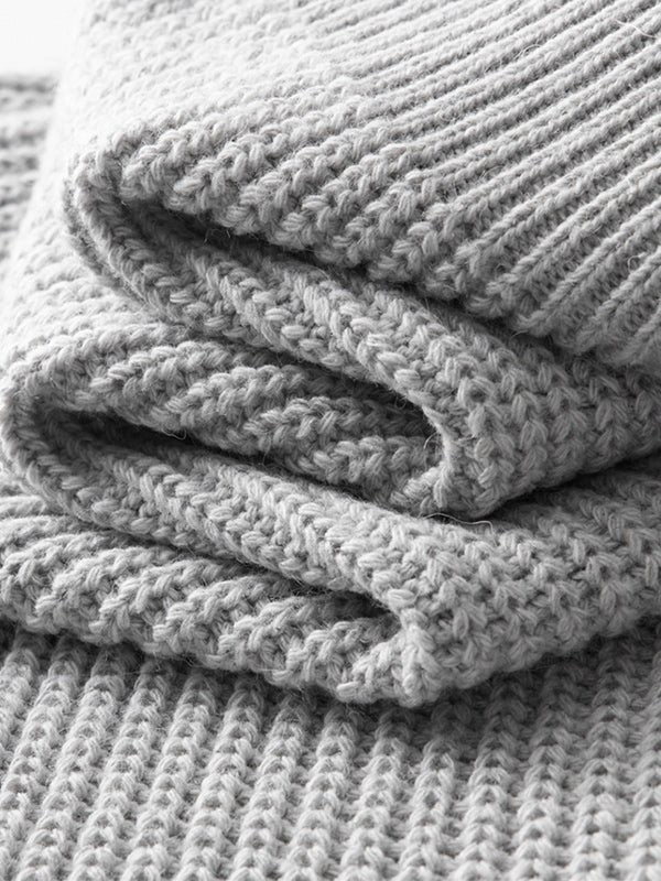 Image of Lawrence | Men's Quarter-Zip Ribbed Knit Sweater