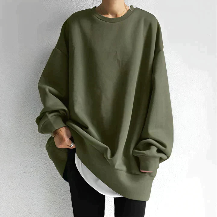 Image of Leanne | Women's Oversized Tunic Sweater
