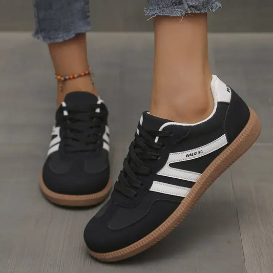 Leslie | Women's Low Top Lace-Up Sneakers - Image 3