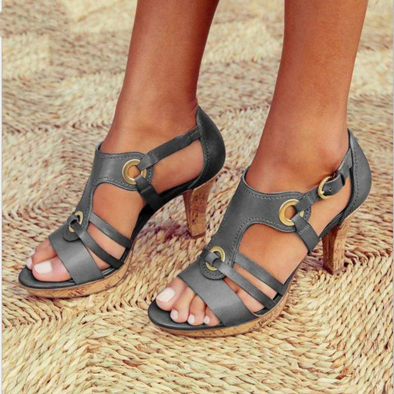 Image of Lexi | Women's Heeled Strappy Sandals