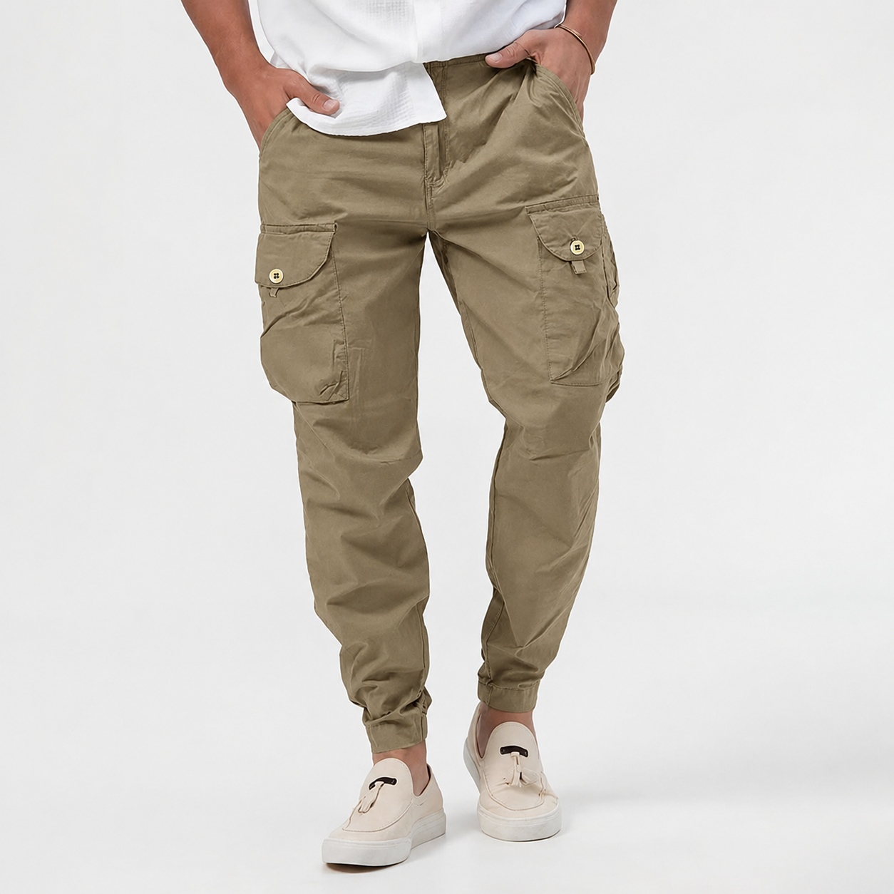 Liam | Men's Jogger Cargo Pants - Image 1