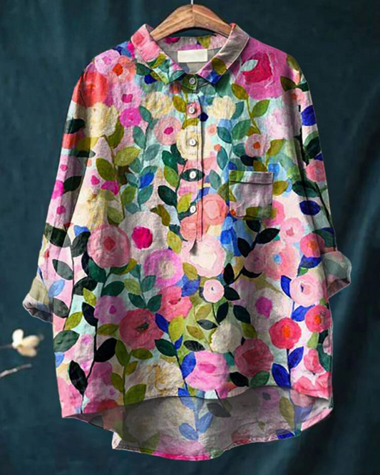 Lightweight Floral Blouse | Ideal for Autumn