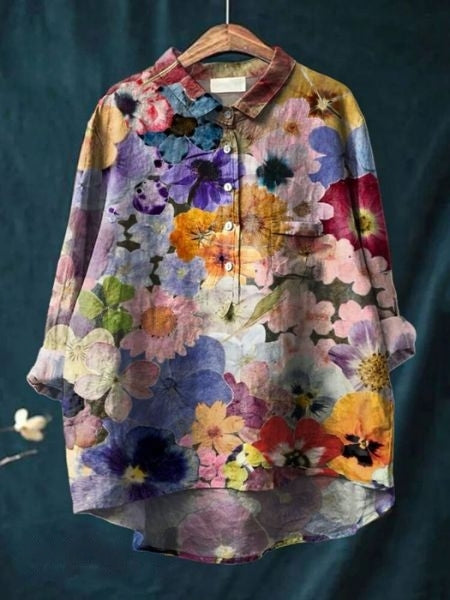 Lightweight Floral Blouse | Ideal for Autumn