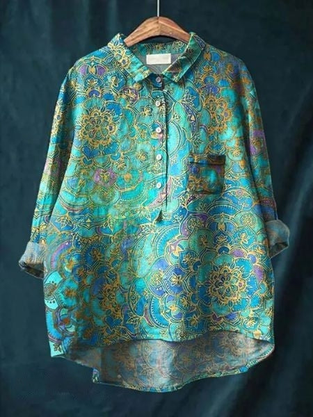 Lightweight Floral Blouse | Ideal for Autumn