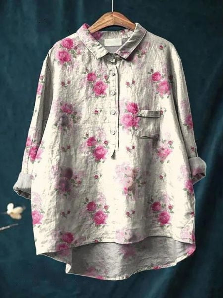 Lightweight Floral Blouse | Ideal for Autumn