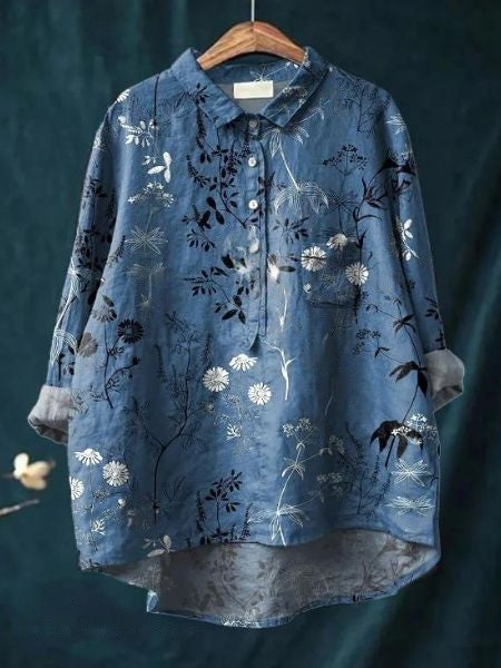 Lightweight Floral Blouse | Ideal for Autumn