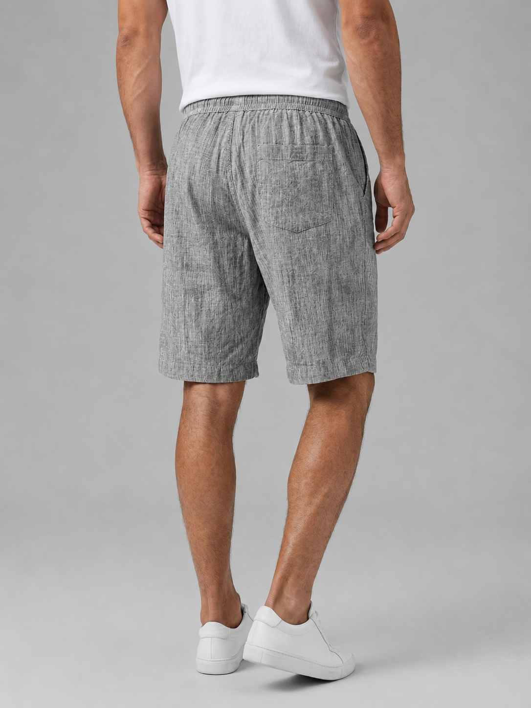 Linen-Look Shorts
