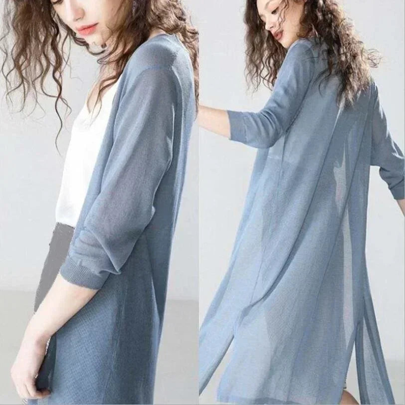 Image of Lisa | Women's Long Duster Cardigan