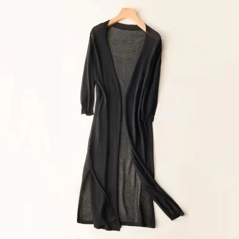Image of Lisa | Women's Long Duster Cardigan
