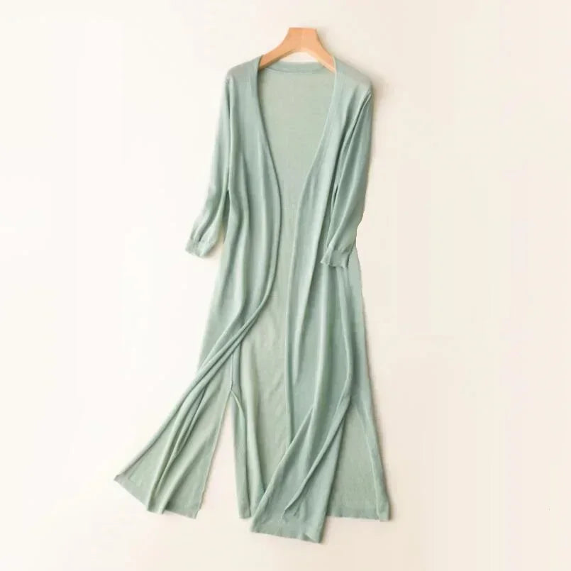 Image of Lisa | Women's Long Duster Cardigan