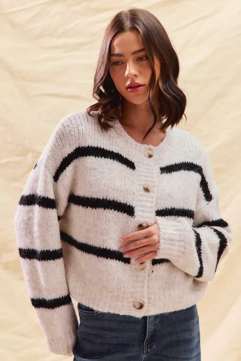 Image of Lisa | Women's Oversized Knit Cardigan